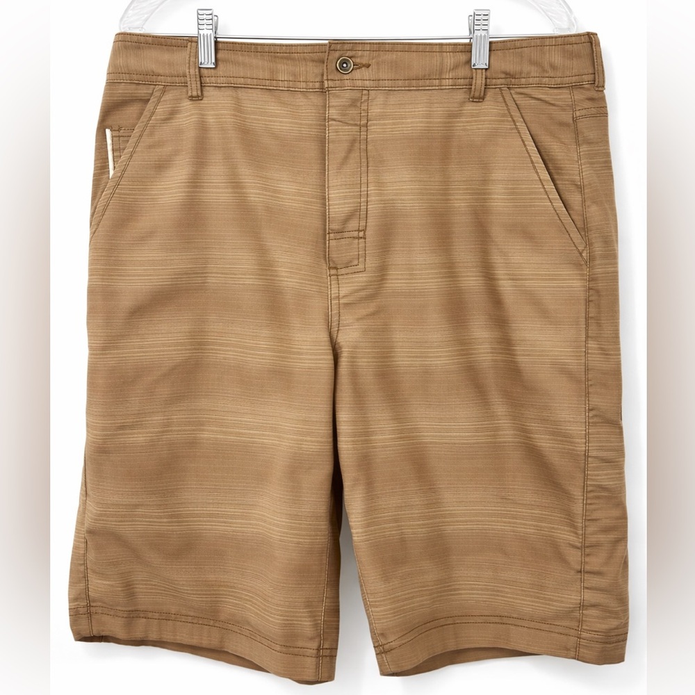 Mountain Hardwear Tan Hiking Shorts Men’s 34 Lightweight Outdoor Casual